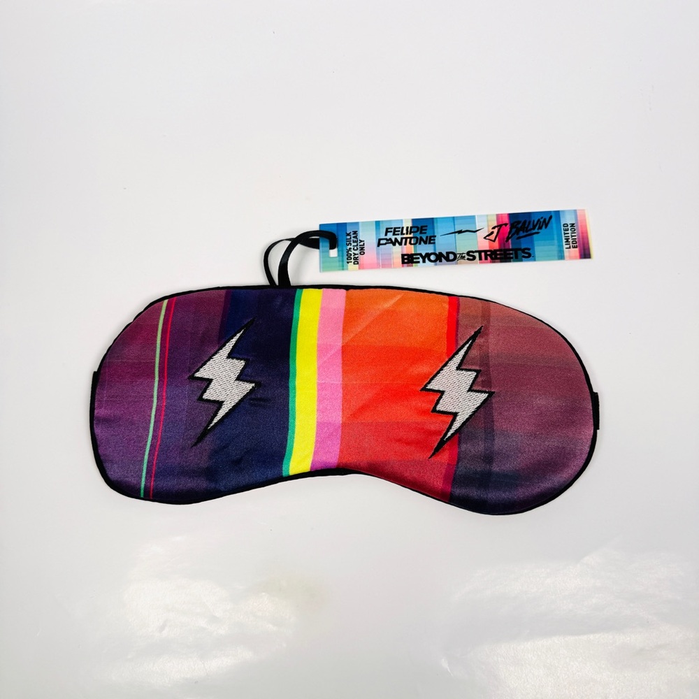 Felipe Pantone x J Balvin x Beyond The Streets Silk Eye Mask Limited Edition
